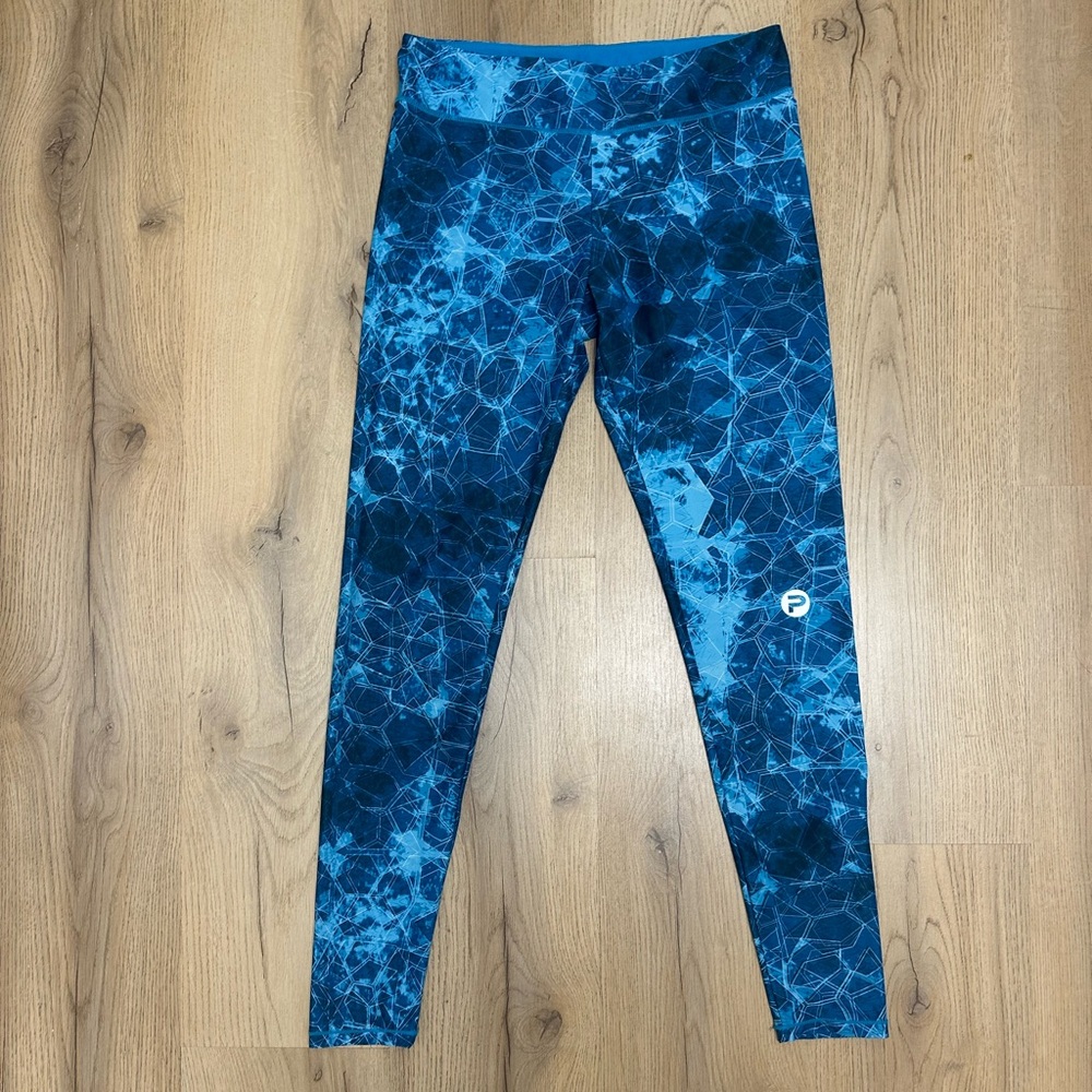 Pelagic Women’s Oceanflex Patterned Blue Swim Leggings